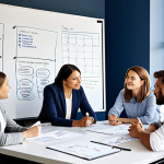 **

"A diverse team of marketing professionals brainstorming in a modern, sunlit office, surrounded by whiteboards covered in ideas. Everyone is fully clothed in business casual attire, engaged in a lively discussion. safe for work, appropriate content, family-friendly, perfect anatomy, correct proportions, natural pose, professional photography, high quality."

**